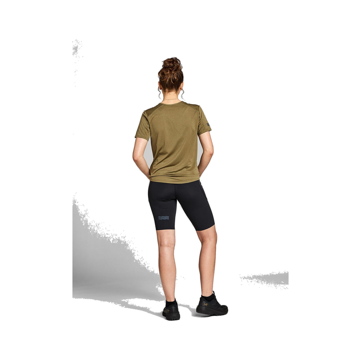 Women's Janji Run All Day Tee Conifer