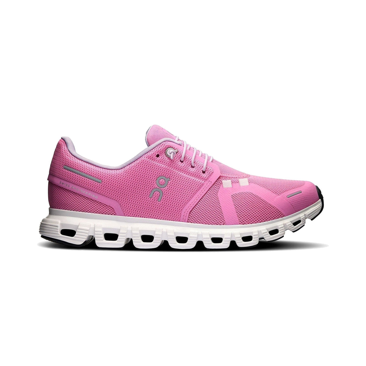 Women's On Cloud 6 Raspberry-White running shoe