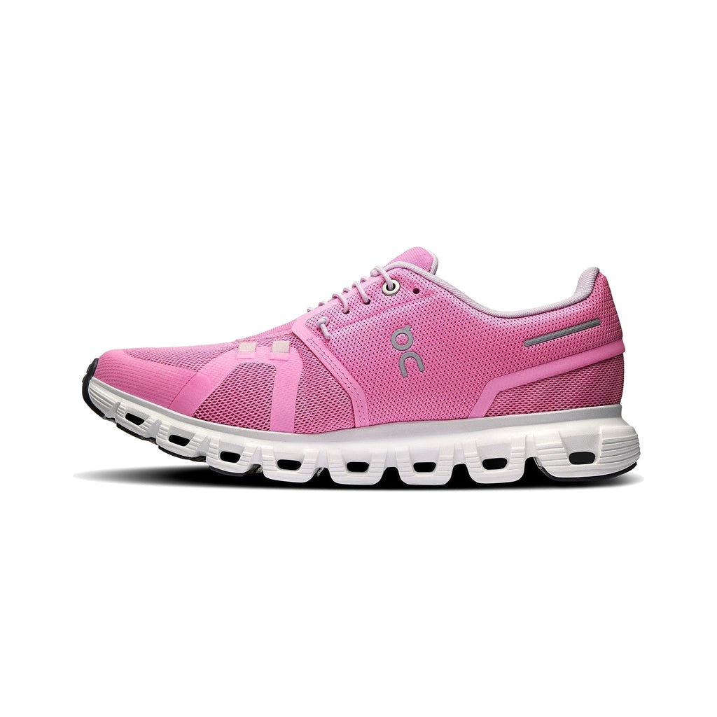 Women's On Cloud 6 Raspberry-White running shoe