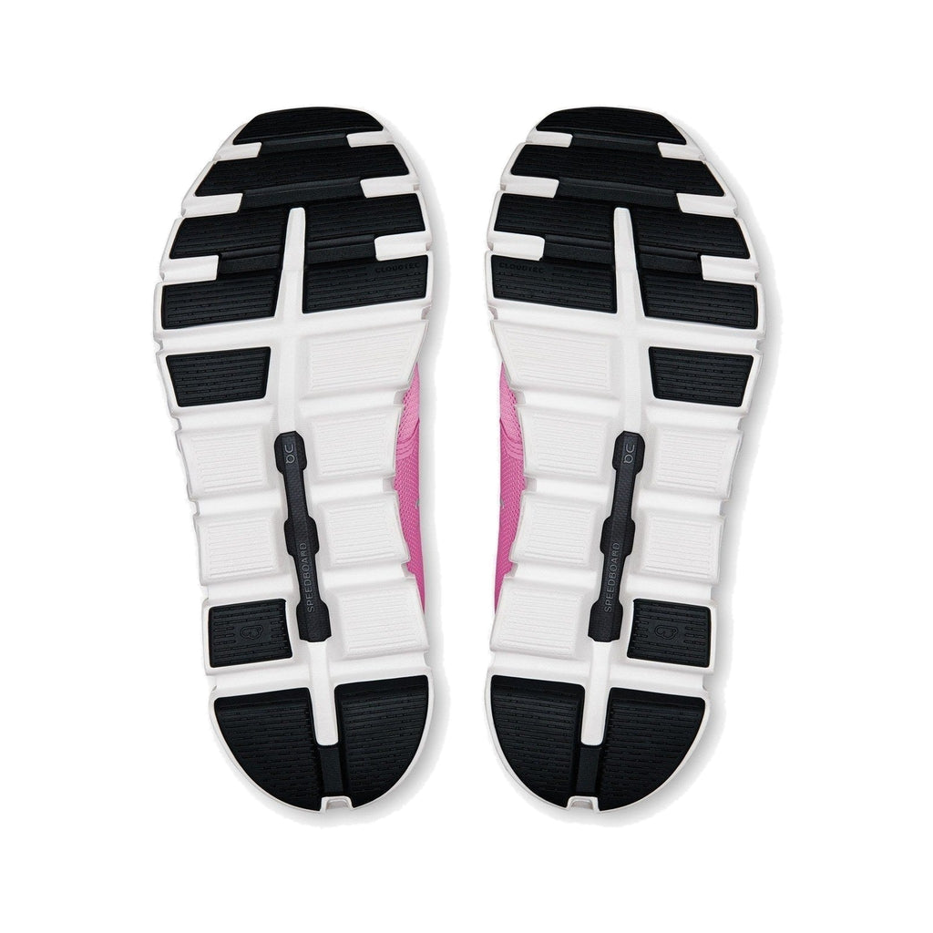 Women's On Cloud 6 Raspberry-White running shoe