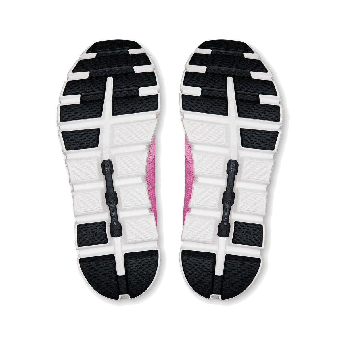 Women's On Cloud 6 Raspberry-White running shoe