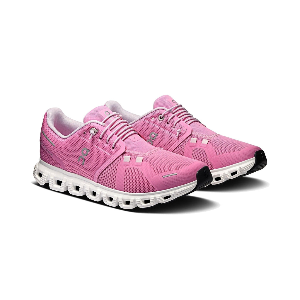 Women's On Cloud 6 Raspberry-White running shoe