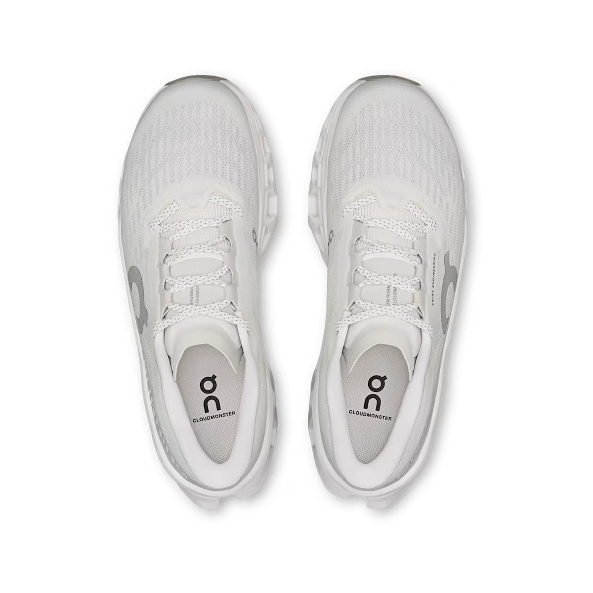 Women's On Cloudmonster 3 White-Wolf running shoe