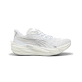 Women's PUMA Deviate Nitro 4 Warm White-Lucite-Vapor Gray running shoe