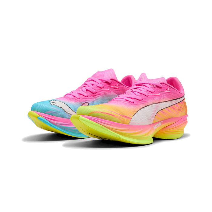 Women's - Puma Fast-R Nitro Elite 3 ST - Poison Pink/Puma White