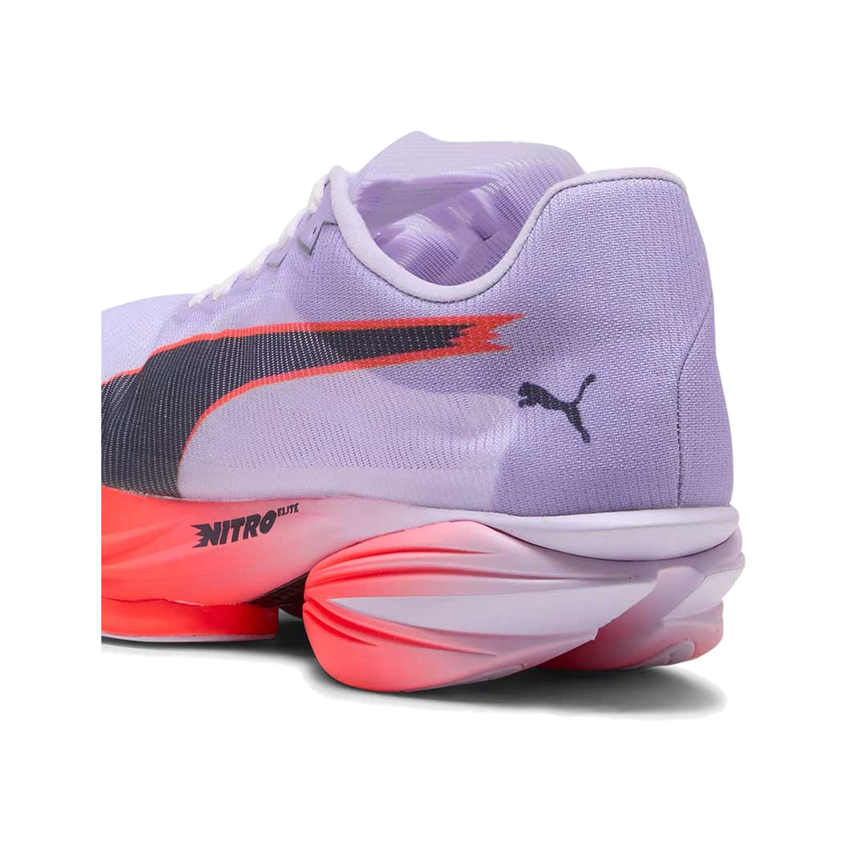 Women's PUMA Fast-R Nitro Elite 3 Lavender-Inky Depths-Ultra Red running shoe