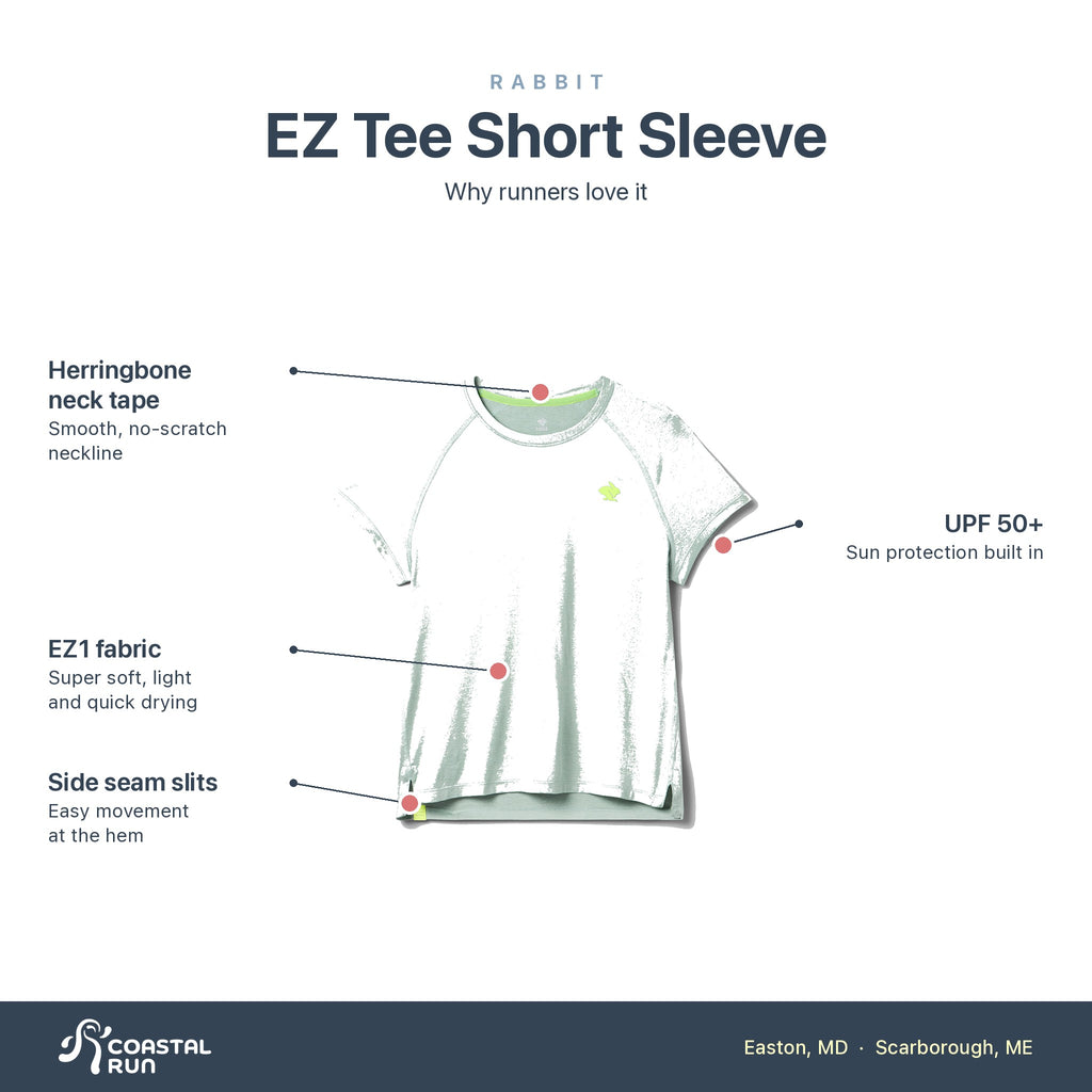 Women's Rabbit EZ Tee SS Iceberg Green features
