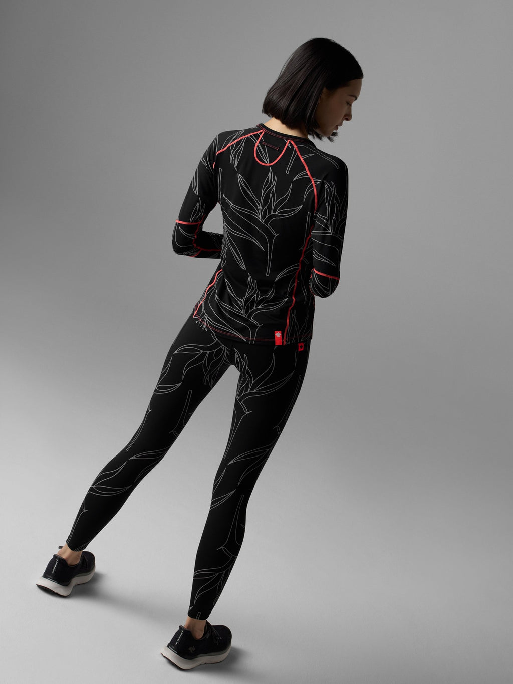 Women's Rabbit Low Light Speed Tights Reflective Black