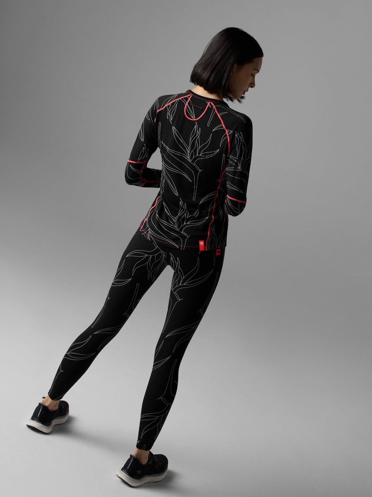 Women's Rabbit Low Light Speed Tights Reflective Black